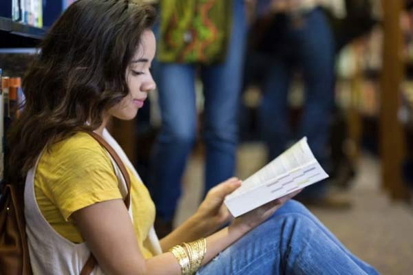 Reading-a-book