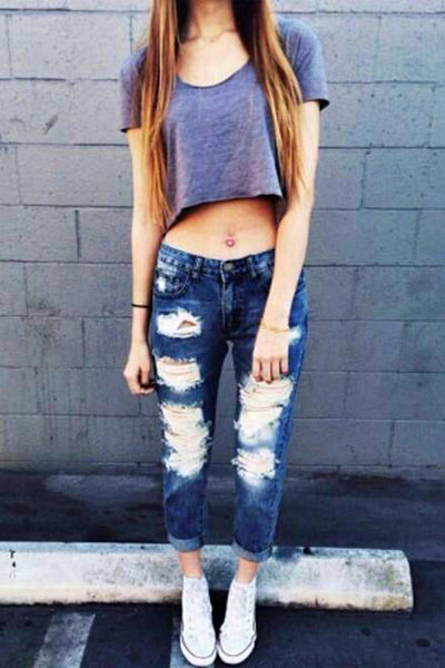 Ripped jeans