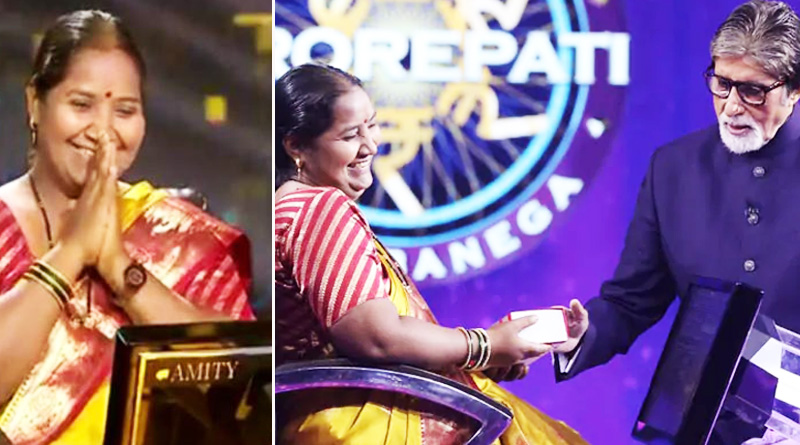 Khichdi aunty Babita Tade won one crore in KBC show
