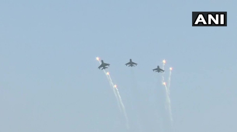 Abhinandan Varthaman In MiG-21 Bison Flypast on Air Force Day