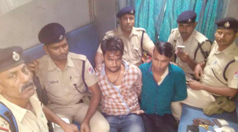 RPF arrested two contractual murderer from Rajdhani Express