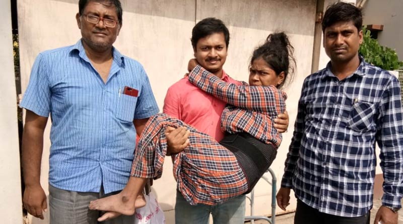 Salute! Burdwan BDO comes to the aid of ailing woman