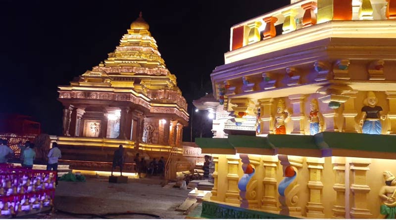 Vamuria Puja in Purulia depicts South Indian Culture inaugurated by Bollywood actress
