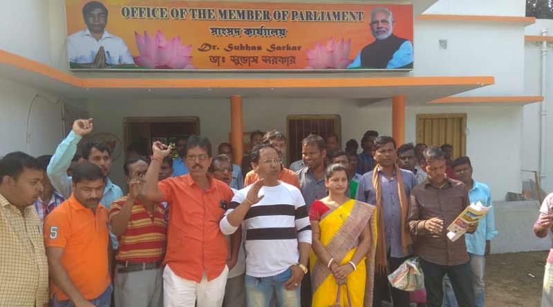 Internal feud in Bankura district BJP is now in the open