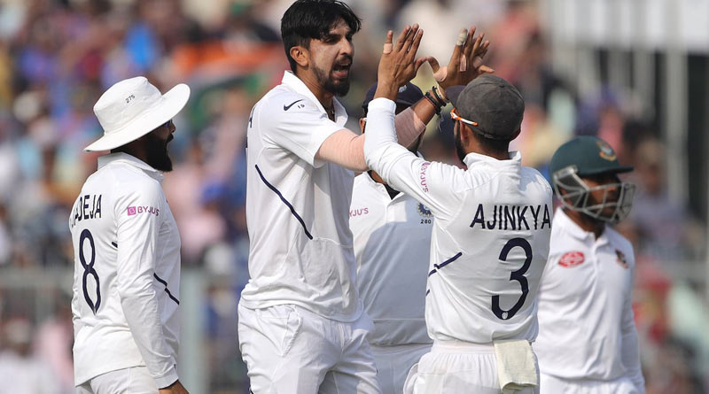 Pink Ball Test: India beats Bangladesh by innings and 46 runs