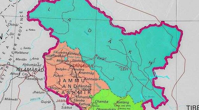 New Indian map shows UTs of J&K, Ladakh