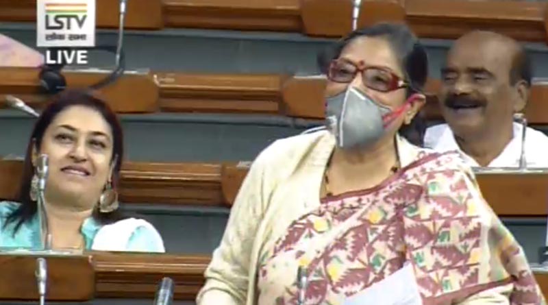 TMC Leader Kakoli Ghosh Wears Anti-Pollution Mask To Parliament