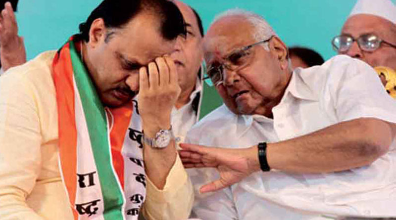 Ajit Pawar has tweeted that NCP chief Sharad Pawar is his leader