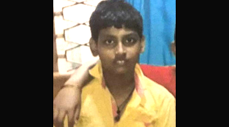 A child recovered from Raam Ashram in Kolkata's Baghajatin