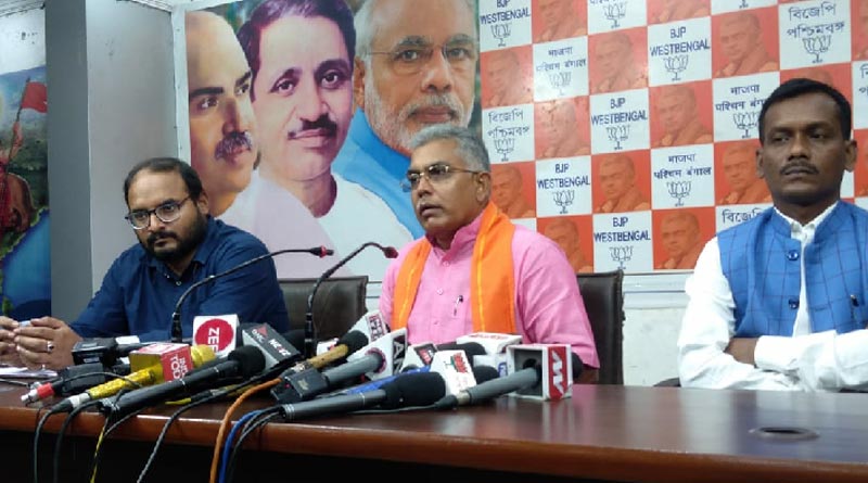TMC collects fund from Cyclone BulBul compensation, said Dilip Ghosh