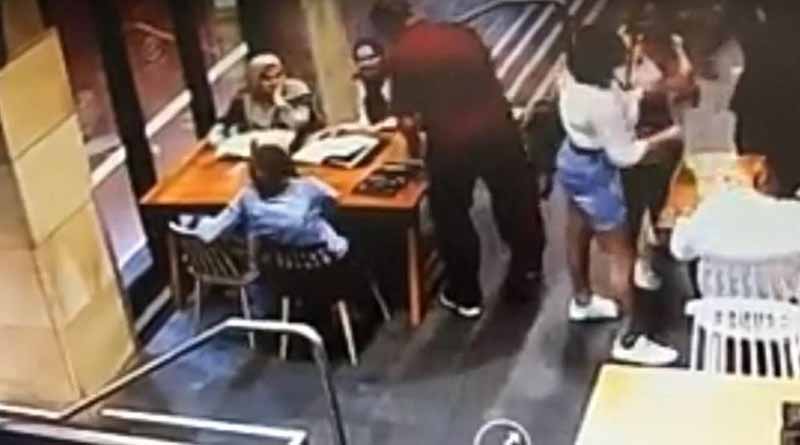 Pregnant muslim woman faces racial attack in a cafe in Sydney