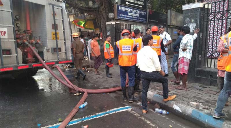 Overnight bombing infront of TMC panchayet member at Deganga