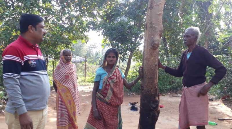 Women with leprosy forced to out from village for her disease