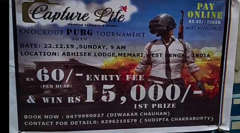 Illegal PUBG organisers detained by police in Burdwan