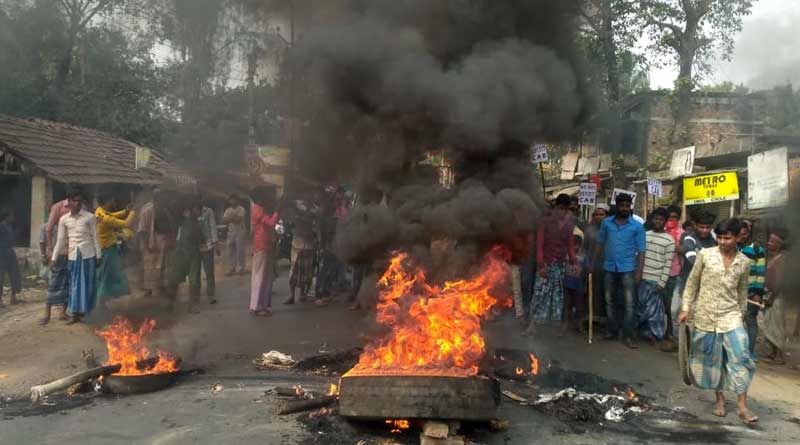 Madrasa board into the school building, rumour spreads clashes at Gobardanga