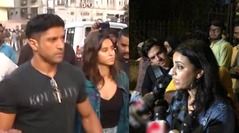 Bollywood celebrities gathered Kranti maidan to protest CAA and NRC