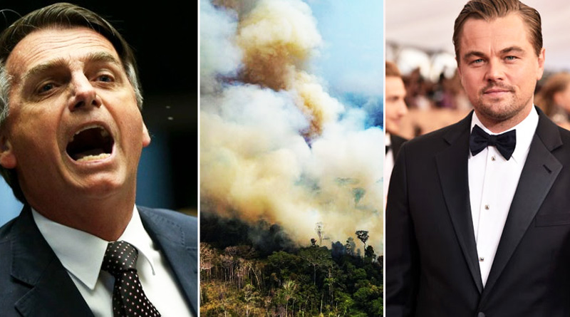 Leonardo DiCaprio on Brazil President's Amazon fire allegation
