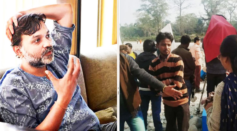 Srijit Mukherji's film unit flies drone in Gorumara forest