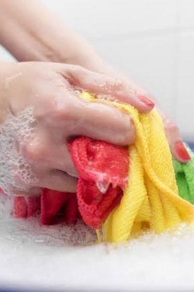 Cloth washing
