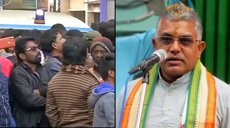 FIR filed against Dilip Ghosh for obstructing ambulance