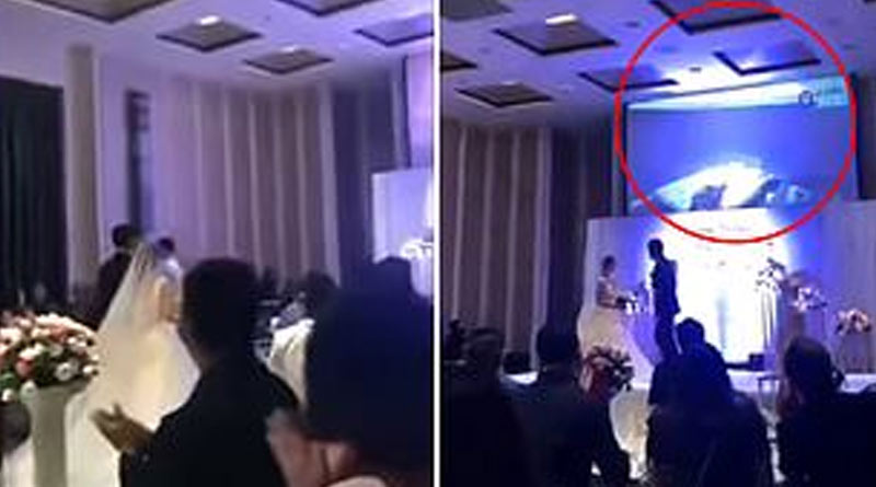 Chinese man displaying the video to humiliate his fiancée