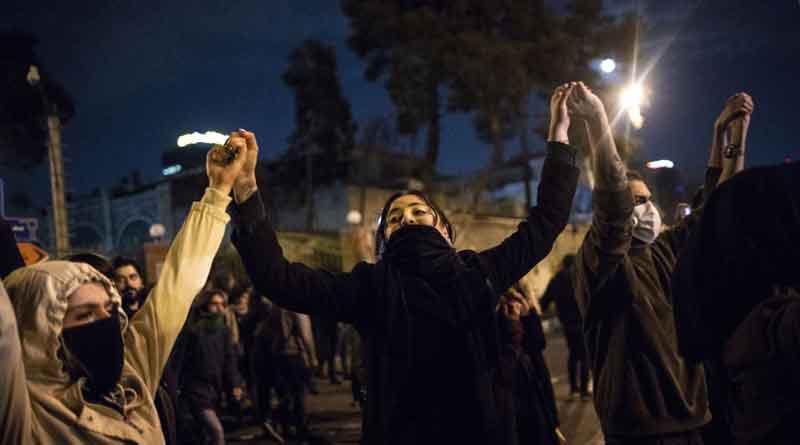 'Clerics get lost!': fierce Iran protests rage on for a third day