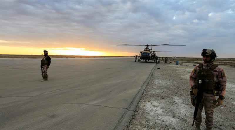 Several rockets hit Iraq military base hosting US troops