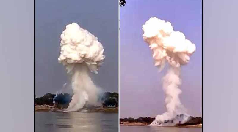 Silver colour particales found in Naihati, sparked controversy