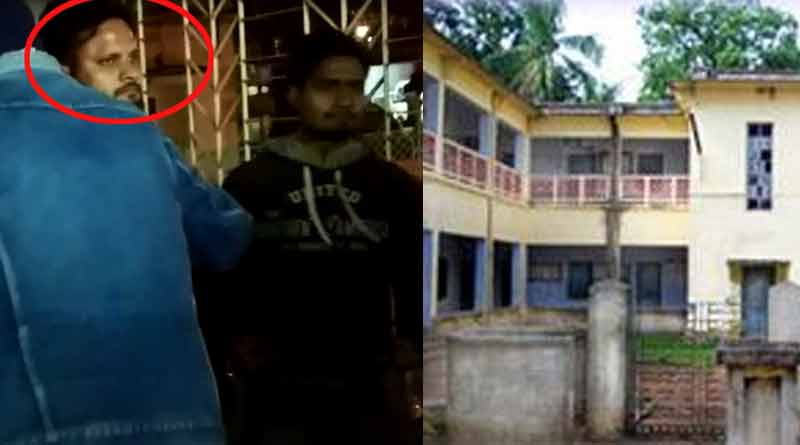 Sulabh Karmakar, a student union leader arrested in Viswabharati Chaos
