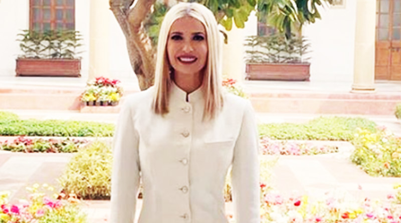 Ivanka Trump wears Murshidabad silk Sherwani designed by Anita Dongre