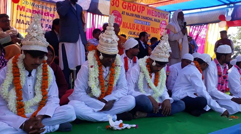 Maldah teaches religious tolerance, Hindu-Muslim wedding on same dias