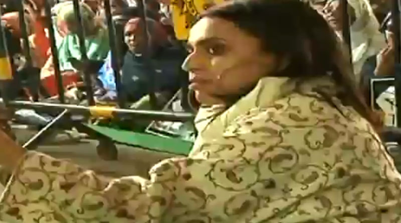 Actor swara Bhaskar joined anti CAA protest in rajabazar on saturday