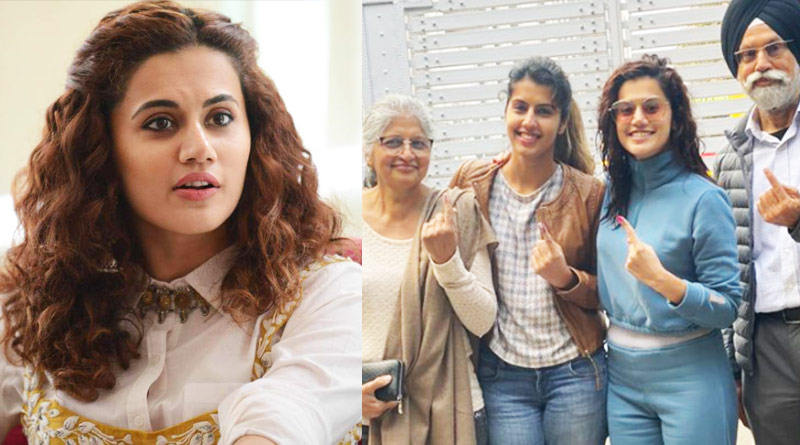Tapsee Pannu slams netzen for question her voting right in Delhi