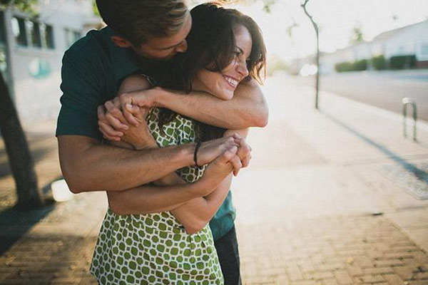 Back hug