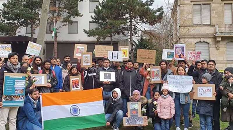 Protest in London, Paris, 16 other European Cities against Delhi violence