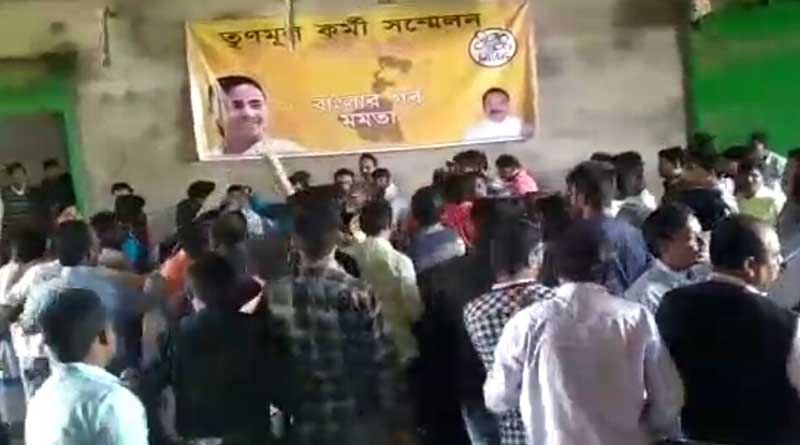 Inner clashes in TMC at the first day of new campaign 'Banglar Garba Mamata'