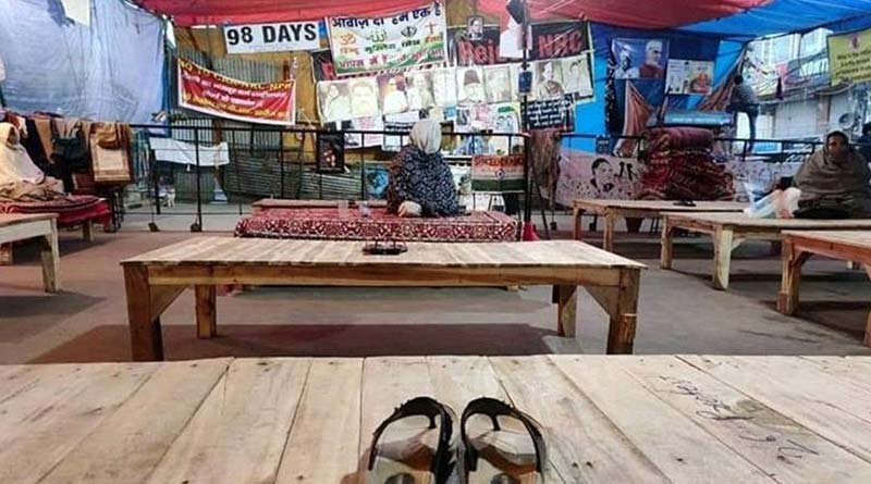 Number of protesters ShaheenBagh goes down amid Corona scare