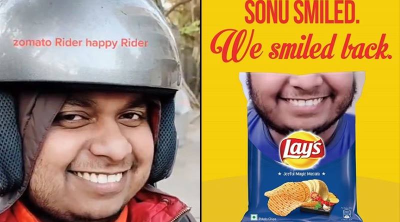 Zomato's viral delivery boy sonu is now on Lay's packet