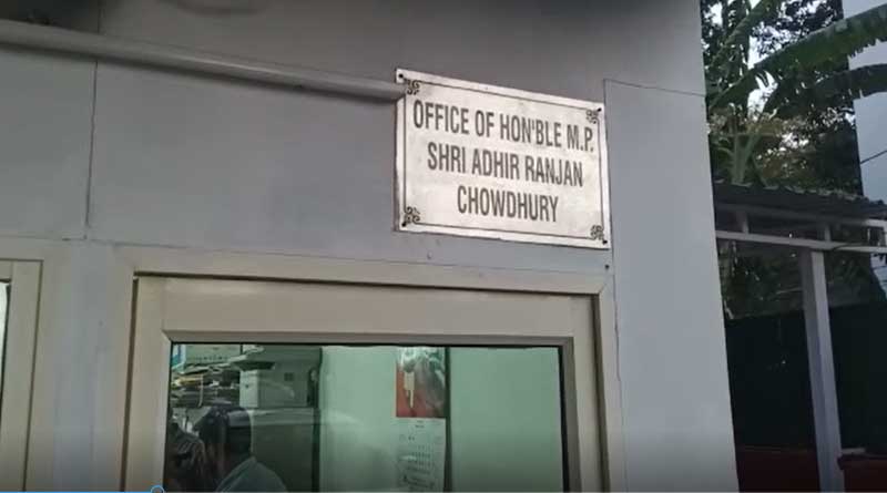 Adhir Chowdhury's bunglow at Delhi is under attack today