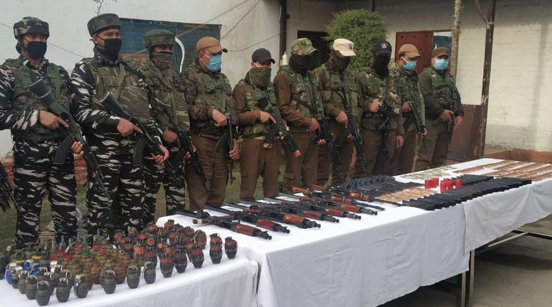 Five militant associates arrested in north Kashmir