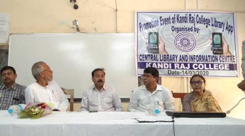 Kandi Raj College starts a library in mobile app, students feel happy