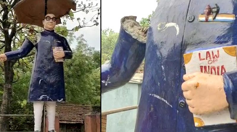 Statue of B R Ambedkar vandalized at Andal, no arrest made