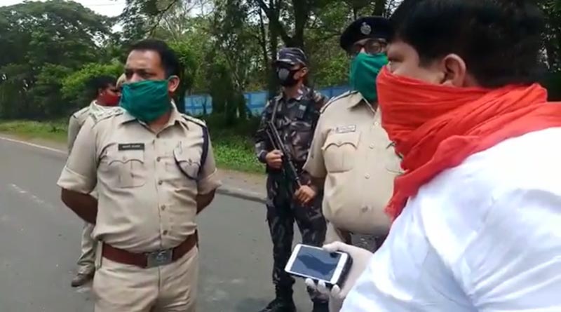 Arjun Singh stopped by police from visiting Amdanga