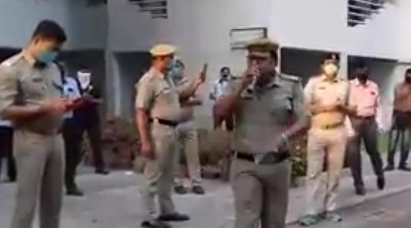 Sodepur Police sings a parody of famouse bollywood song