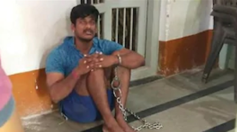 CRPF Chained At Police Station For Allegedly Not Wearing Mask