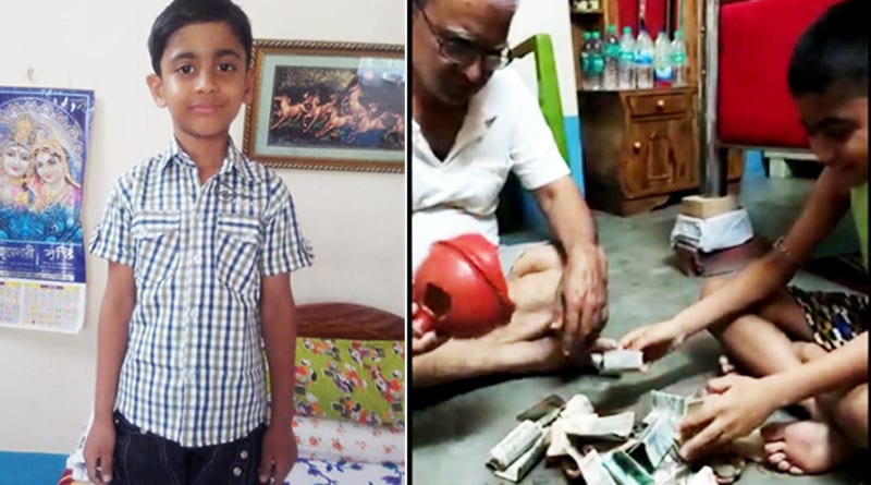 11 years old boy wants to donates his money to CM relief fund