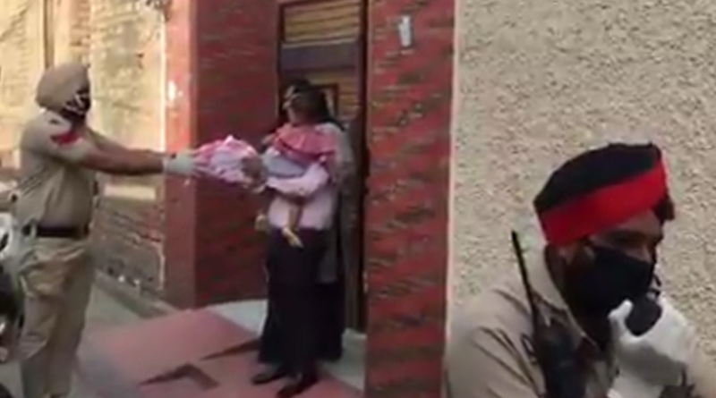 On First Birthday, Baby Gets Surprise Cake From Punjab Cops