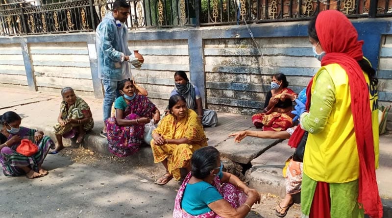 Beggers of Siliguri raise fund to donate CM Emergency Relief fund to fight Corona