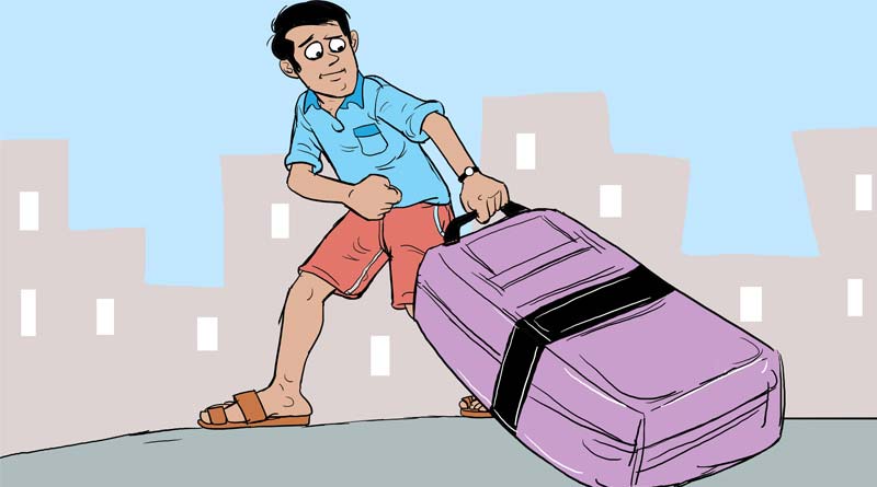 Mangaluru teenager takes friend to flat in suitcase amid lock down