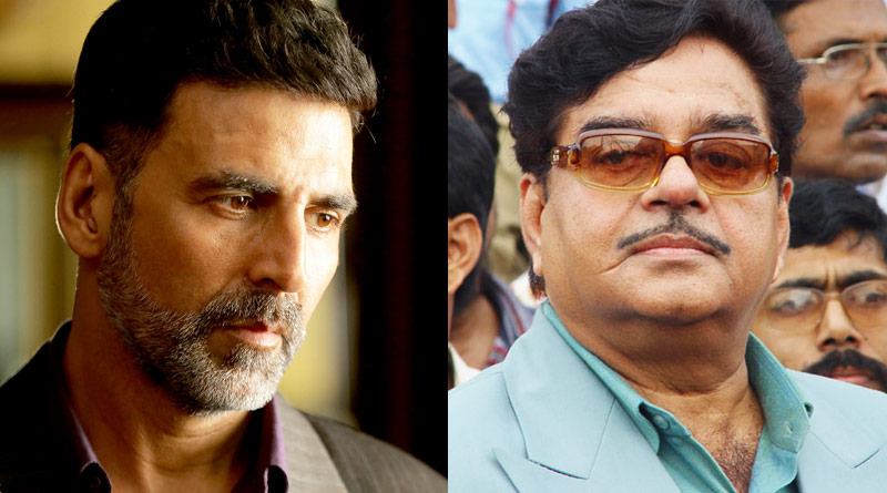 Seems Satrughna Sinha take a dig at Akshay Kumar for his donation